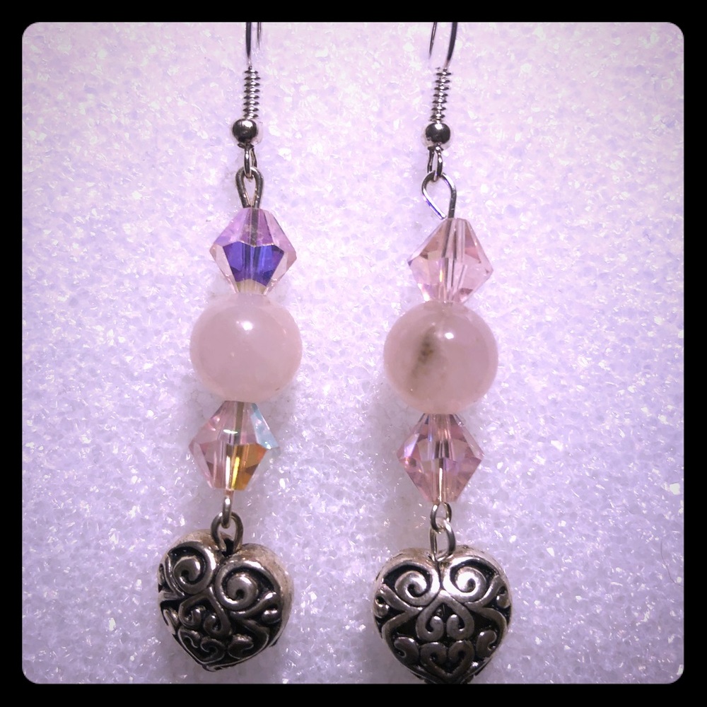 Earrings Soft Pink